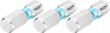 HAZET Bit 2204N-7/3 ∙ 1/4 Zoll (6,3 mm) Sechskant massiv ∙ Innen Sechskant Profil ∙ 3-teilig ∙ SW 7 mm Produktbild img1 S