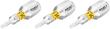 HAZET Bit 2208N-2/3 ∙ 1/4 Zoll (6,3 mm) Sechskant massiv ∙ Schlitz Profil ∙ 3-teilig ∙ SW 0,4 x 1,5 mm Produktbild img1 S