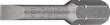 HAZET Bit 2210-9 ∙ 5/16 Zoll (8 mm) Sechskant massiv ∙ Schlitz Profil ∙ SW 1 x 5,5 mm Produktbild img1 S