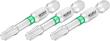 HAZET Bit 2223NSLG-T30/3 ∙ 1/4 Zoll (6,3 mm) Sechskant massiv ∙ Innen TORX® Profil ∙ 3-teilig ∙ SW T30 Produktbild img1 S