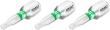 HAZET Bit 2223N-T10/3 ∙ 1/4 Zoll (6,3 mm) Sechskant massiv ∙ Innen TORX® Profil ∙ 3-teilig ∙ SW T10 Produktbild img1 S