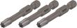 HAZET Schlag-, Maschinenschrauber Torsions-Bits 2223SLG-T10/3 ∙ 1/4 Zoll (6,3 mm) Sechskant massiv ∙ Innen TORX® Profil ∙ 3-teilig ∙ SW T10 Produktbild img1 S