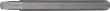HAZET HAZET Bit 2224SLG-T40 ∙ 5/16 Zoll (8 mm) Sechskant massiv ∙ Innen TORX® Profil ∙ SW T40 Produktbild img1 S