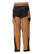 Hose mit Knietaschen, Damen Hose Größe 82C50, nussbraun/schwarz Produktbild img3 S