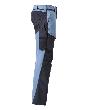 Hose mit Knietaschen, ULTIMATE STRETCH Hose Größe 76C58, steinblau/schwarzblau Produktbild img4 S