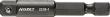 HAZET Adapter 2238-1 ∙ 1/4 Zoll (6,3 mm) Sechskant massiv ∙ 1/4 Zoll (6,3 mm) Vierkant massiv ∙ Länge: 50 mm Produktbild img1 S