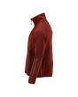 Fleecepullover mit Reißverschluss Microfleecejacke Größe 3XL, Herbstrot Produktbild img2 S