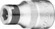 HAZET Adapter 2250-5 ∙ 1/2 Zoll (12,5 mm) Vierkant hohl ∙ 5/16 Zoll (8 mm) Sechskant hohl ∙ Länge: 36 mm Produktbild img1 S
