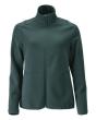 Fleecepullover mit Reißverschluss, Damen Microfleecejacke Größe XL, waldgrün Produktbild img1 S