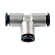 Aircraft Push-in-Stecker 3 x 8 mm, T-Stück, 16 bar Produktbild img1 S