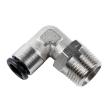 Aircraft Push-in-Stecker 3/8" AG x 8 mm, Winkel, 16 bar Produktbild img1 S