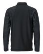T-Shirt, Langarm, kurzem Reißverschluss T-shirt Größe XS, schwarz Produktbild img3 S