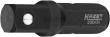 HAZET Adapter 2304N ∙ 1/4 Zoll (6,3 mm) Sechskant massiv ∙ 1/4 Zoll (6,3 mm) Vierkant massiv ∙ Länge: 25 mm Produktbild img1 S