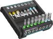 HAZET SmartHolder mit 16 Bits ∙ kurz 2304SH-2 ∙ 1/4 Zoll (6,3 mm) Sechskant massiv ∙ Schlitz Profil, Pozidriv Profil PZ, Innen TORX® Profil ∙ 16-teilig ∙ PZ1 – PZ3 ∙ 3 – 6 mm ∙ T10 – T40 Produktbild img1 S