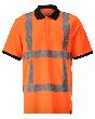 Polo-Shirt, moderne Passform Polo-shirt Größe XS, hi-vis orange Produktbild img1 S