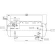 Aircraft Druckluftbehälter M ACDB 100/10 H MK mit Konsole Produktbild img2 S