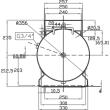 Aircraft Druckluftbehälter M ACDB 100/10 H MK mit Konsole Produktbild img3 S
