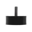 Aircraft Gummischwingelement 70 x 70 mm einseitiges Gewinde M10 x 20 Produktbild