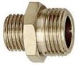 RIEGLER Doppelgewindenippel, G 2 a., G 2 a., SW 60, Messing vernickelt Produktbild img1 S