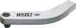HAZET Türscharnier-Einsteckwerkzeug ∙ gebogener Bithalter 2597 ∙ 9 x 12 mm Einsteck-Vierkant massiv ∙ Innen TORX® Profil, 5/16 Zoll (8 mm) Sechskant hohl ∙ SW T45 Produktbild img1 S