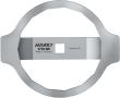 HAZET Federbein-Befestigungsmutter Werkzeug 2710-105 ∙ 1/2 Zoll (12,5 mm) Vierkant hohl ∙ Außen 16-kant Profil ∙ SW 106 mm Produktbild img9 S