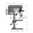 Optimum Tischbohrmaschine OPTIdrill D 17Pro Produktbild img6 S