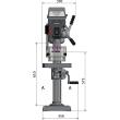 Optimum Tischbohrmaschine OPTIdrill D 23Pro (230 V) Produktbild img7 S