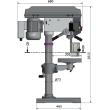 Optimum Tischbohrmaschine OPTIdrill D 23Pro (230 V) Produktbild img8 S