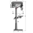 Säulenbohrmaschine Optimum OPTIdrill D 26Pro Aktions Set Produktbild img7 S