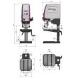 Tischbohrmaschine Optimum OPTIdrill DX 15V Produktbild img6 S