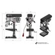 Optimum Tischbohrmaschine OPTIdrill B 24H (230 V) Produktbild img3 S