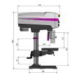 Optimum Tischbohrmaschine OPTIdrill DP 26-T (230 V) Produktbild img7 S