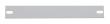 Schulte Stirndwandabgrenzung, 39 x 350 mm (H x T), RAL 7035 lichtgrau Produktbild img2 S