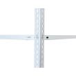 Anbauregal MULTIplus150, 2000 x 1000 x 300 mm (HxBxT), RAL 7035 lichtgrau, 5 Fachböden Produktbild img3 S