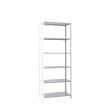 Anbauregal Schraubsystem MULTIplus150 2500 x 1000 x 300 mm RAL 7035 lichtgrau Produktbild img4 S