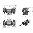 Optimum Doppelschleifmaschine OPTIgrind GU 15 Produktbild img5 S
