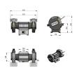 Optimum Doppelschleifmaschine OPTIgrind GU 20 (230 V) Produktbild img5 S