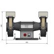 Doppelschleifmaschine Optimum OPTIgrind GU 30 Produktbild img3 S