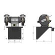 Optimum Wandhalterung für OPTIgrind QSM 150 bis SM 250 Produktbild