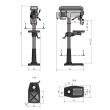 Optimum Säulenbohrmaschine OPTIdrill DQ 32 Produktbild img6 S