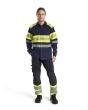 Multinorm Hemd Marineblau/ High Vis Gelb 4XL Produktbild img3 S