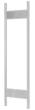 Schulte MULTIplus T-Profil-Rahmen 2000x600 mm, RAL 7035 lichtgrau, 2 Tiefenriegel, unmontiert Produktbild img2 S
