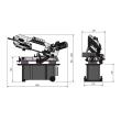 Optimum Getriebe-Metallbandsäge OPTIsaw SD 200G Produktbild img5 S