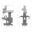 Bohr-Fräsmaschine Optimum OPTImill MT 50E Produktbild img6 S