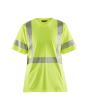Damen High Vis T-Shirt High Vis Gelb XXXL Produktbild img1 S