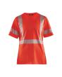 Damen High Vis T-Shirt Produktbild img1 S
