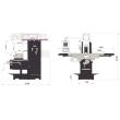 Universalfräsmaschine Optimum OPTImill MT 200 Produktbild img5 S