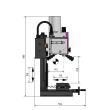 Optimum Bohr-Fräsmaschine OPTImill MH 15V Produktbild img5 S
