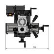 Optimum Bohr-Fräsmaschine OPTImill MH 15V Produktbild img6 S