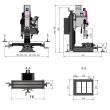 Bohr-Fräsmaschine Optimum OPTImill MH 20VLD Produktbild img7 S